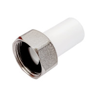 Штуцер для присоединения счетчика воды под пломбу RTP D20х3/4 мм 10852