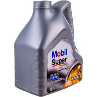 Моторное масло Mobil Super 3000 X1 Formula FE синтетическое, 5W-30, 4 л 152564
