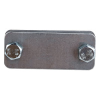 Соединительный зажим EZETEK полоса — полоса параллельный, оцинковка 90558