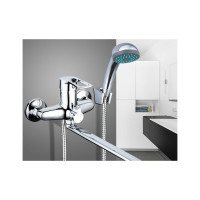Смеситель для ванны и умывальника FRAP 40к F22701-B L-нос 535450