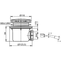 Сифон Ravak Professional X01309
