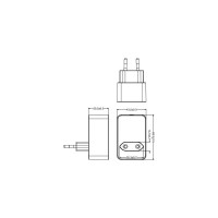 Адаптер/блок питания ROBITON IR12-24W 15697