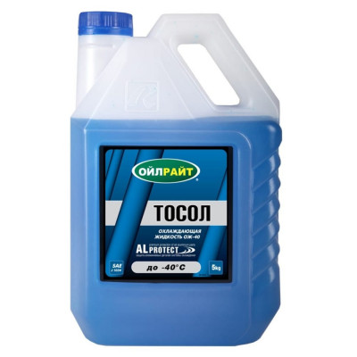 OILRIGHT Тосол-40 5 кг 5012