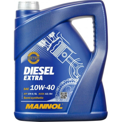 MANNOL DIESEL EXTRA 10W40 5 л. Полусинтетическое моторное масло 10W-40 1106