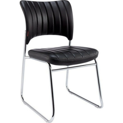 Easy Chair Стул BNTQСтул Echair-809 VPU к/з черн,без подл., хром 479755