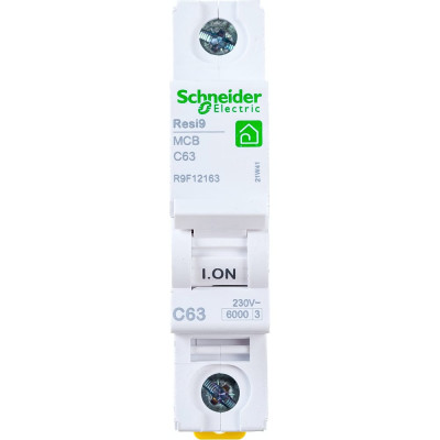 Автоматический выключатель Schneider Electric RESI9 R9F12163