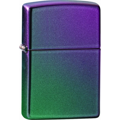 ZIPPO Зажигалка Classic с покрытием Iridescent латунь/сталь фиолетовая матовая 38x13x57 мм 49146