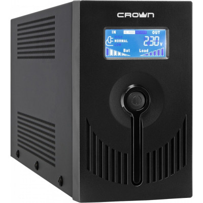 Источник бесперебойного питания CROWN MICRO CMU-SP650EURO LCD USB CM000001870