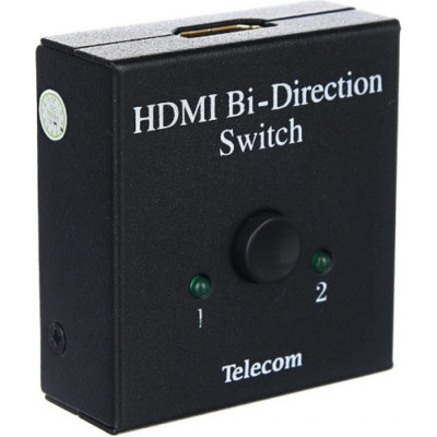 Telecom Разветвитель HDMI 2--1, переключатель HDMI 1--2, двунаправленный , TTS5015 TTS5015