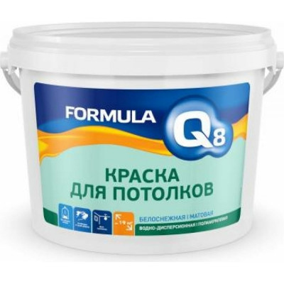 Водно-дисперсионная краска для потолков ПРЕСТИЖ FORMULA Q8 204025