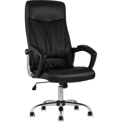 Стул Груп Кресло руководителя TopChairs Tower, черное D-418 black