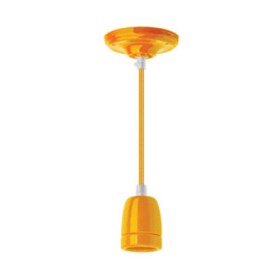 Navigator Светильник NIL-SF03-015-E27 60Вт 1м. керам. желтый 61534