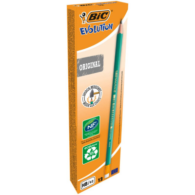 Чернографитный карандаш BIC Эволюшн 8803323