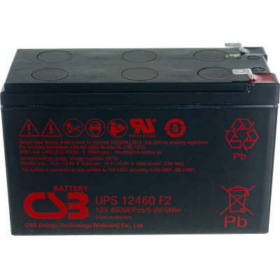 Аккумулятор для ИБП CSB UPS12460 UPS12460F2CSB