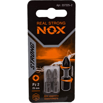 Торсионная бита NOX STRONG 337225-2