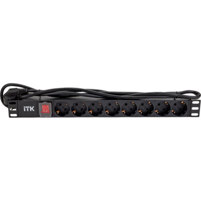 Блок розеток IEK ITK PDU PH12-8D1