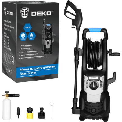 DEKO Мойка высокого давления DKCW195 PRO 063-4305