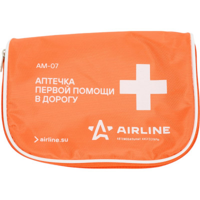 Airline Аптечка первой помощи в дорогу, текстильный футляр AM-07