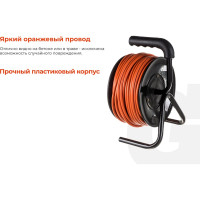 Gigant Удлинитель ПВС 3x2,5 50м на катушке 80076