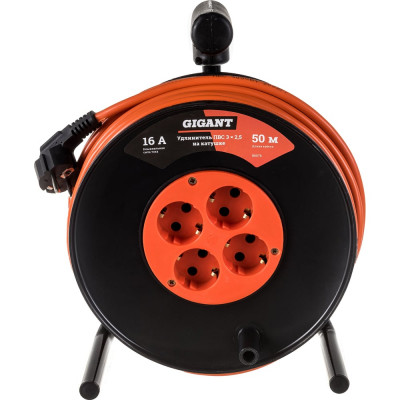 Gigant Удлинитель ПВС 3x2,5 50м на катушке 80076