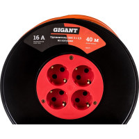 Gigant Удлинитель ПВС 3x2,5 40м на катушке 80075