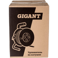 Gigant Удлинитель ПВС 3x2,5 40м на катушке 80075