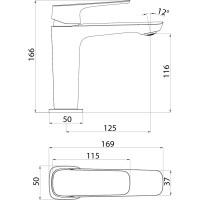 IDDIS Смеситель для умывальника Sign SIGSB00i01