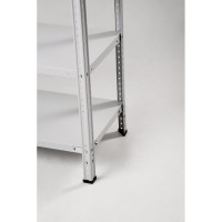 Стеллаж ООО ФУРАМА СТФЛ 1800x1000x300 мм, 5 полок, серый СТФЛ181030-5