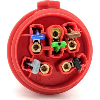 Кабельная вилка Bals 16А 5р 400В 6h IP44 Quick-Connect 1 шт. 2136-b