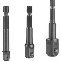 Набор адаптеров под биты (3 шт; 1/2"; 1/4"; 3/8") DEKO 065-0762