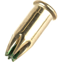 Патрон Gefest 6,8х18 зеленый, 100 шт. Д1