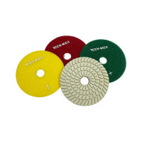 Круг алмазный гибкий шлифовальный АГШК SPIRAL WHITE 100x2.5 мм, №2, wet/dry TECH-NICK 128.120.8586