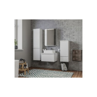 Зеркало шкаф MIXLINE "ВИКТОРИЯ" 600x800 ШВ, правый, сенсорный выключатель, светодиодная подсветка 547256
