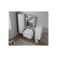 Зеркало шкаф MIXLINE "ВИКТОРИЯ" 600x800 ШВ, правый, сенсорный выключатель, светодиодная подсветка 547256