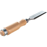 Плоская стамеска Narex с деревянной светлой ручкой 30 мм 810130