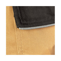 Рабочая куртка HOEGERT TECHNIK EDGAR, бежевая, размер XL HT5K282-1-XL