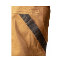 Рабочая куртка HOEGERT TECHNIK EDGAR, бежевая, размер XL HT5K282-1-XL