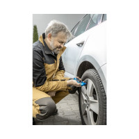 Рабочая куртка HOEGERT TECHNIK EDGAR, бежевая, размер XL HT5K282-1-XL