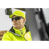 Защитные очки HOEGERT TECHNIK MAINZ темные, универсальный размер HT5K007