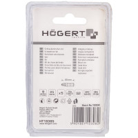 Биты (5 шт; PZ2; 25 мм; сталь S2 TiN) HOEGERT TECHNIK HT1S385