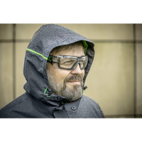 Защитные очки HOEGERT TECHNIK LOTZEN бесцветные, универсальный размер HT5K011