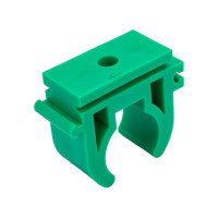 Одинарное крепление Blue Ocean U-типа 20 полипропиленовый зеленый PPRF/PCU(G)-20