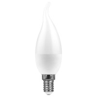 Светодиодная лампа FERON LB-570 Свеча на ветру E14 9W 6400K 38136