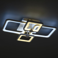 Светодиодная диммируемая люстра RITTER с ДУ SPOLETO 100Вт, 2700К+6400/K4200К/6400К+2700K, 6700Лм, 52032 0