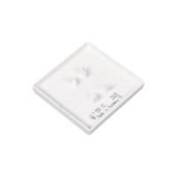Лицевая панель Legrand Valena LIFE  для выключателей одноклавишных.Алюминий 755002