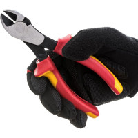 Бокорезы HOEGERT TECHNIK изолированные 180 мм 1000 V, VDE HT1P911