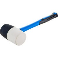 Резиновый молоток HOEGERT TECHNIK 680 г, с рукояткой из стекловолокна HT3B052