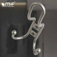 Крючок MF R16, 3-х рожковый, никель матовый 10809v