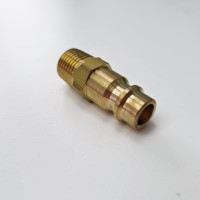 Штуцер быстроразъёмный латунный БРС НР 1/4", 10 шт Профитт 9276379