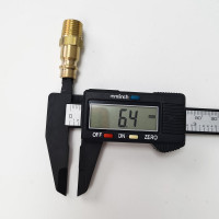 Штуцер быстроразъёмный латунный БРС НР 1/4" Профитт 9276362